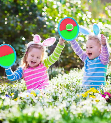 Toss and Catch Ball Game Outdoor Toys for Kids Yard Games Beach Toys outside Games for 3 4 5 6 7 8 9 10 Year Old Boys Girls (Upgraded)