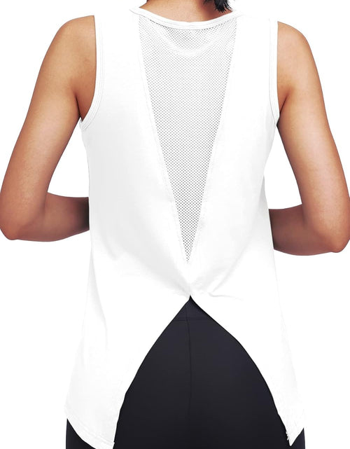 Load image into Gallery viewer, Workout Tops for Women Yoga Tank Tops Muscle Tank Athletic Shirs Workout Clothes
