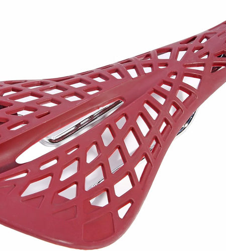 Bike Saddle Comfy Ultralight Mountain Bike Road Bicycle Hollow Out Spider Seat Cushion Bicycle Accessories