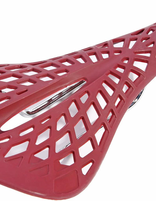 Load image into Gallery viewer, Bike Saddle Comfy Ultralight Mountain Bike Road Bicycle Hollow Out Spider Seat Cushion Bicycle Accessories
