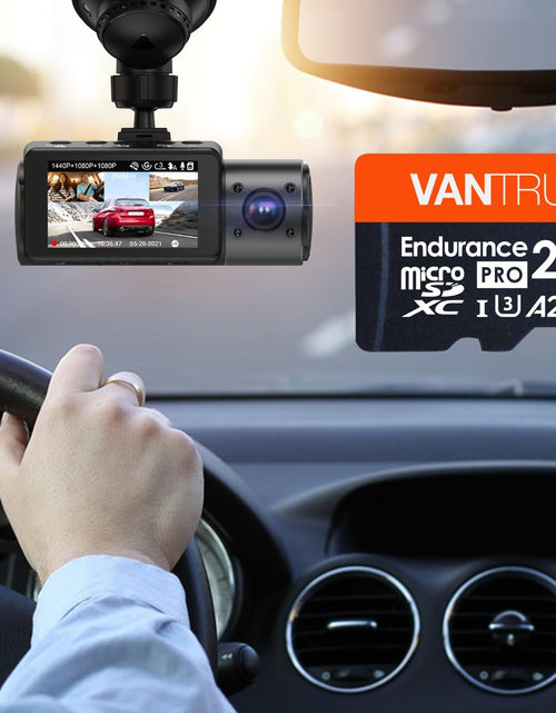 Load image into Gallery viewer, 256GB Microsdxc UHS-I U3 4K UHD Video High Speed Transfer Monitoring SD Card with Adapter for Dash Cams, Body Cams, Action Camera, Surveillance &amp; Security Cams
