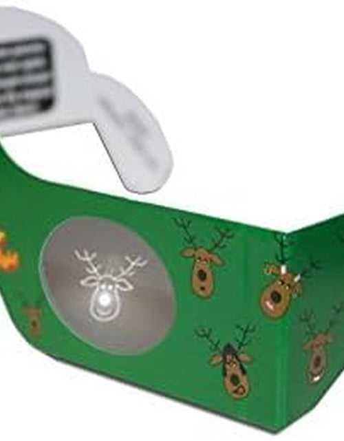Load image into Gallery viewer, 3D Christmas Glasses - 10 Pack  - Hologram Holiday Images
