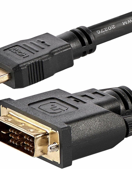 Load image into Gallery viewer, 6Ft HDMI to DVI D Adapter Cable - Bi-Directional - HDMI to DVI or DVI to HDMI Adapter for Your Computer Monitor (HDMIDVIMM6)

