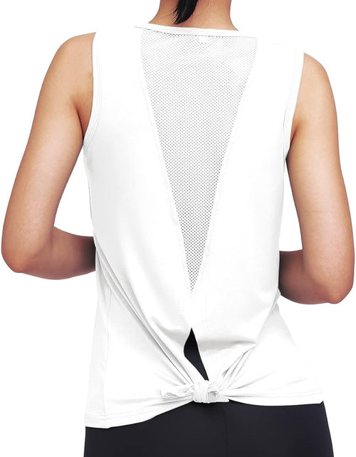 Load image into Gallery viewer, Workout Tops for Women Yoga Tank Tops Muscle Tank Athletic Shirs Workout Clothes
