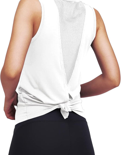 Load image into Gallery viewer, Workout Tops for Women Yoga Tank Tops Muscle Tank Athletic Shirs Workout Clothes
