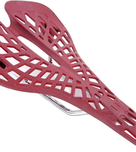 Bike Saddle Comfy Ultralight Mountain Bike Road Bicycle Hollow Out Spider Seat Cushion Bicycle Accessories