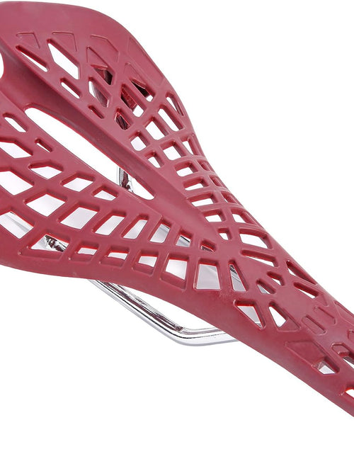 Load image into Gallery viewer, Bike Saddle Comfy Ultralight Mountain Bike Road Bicycle Hollow Out Spider Seat Cushion Bicycle Accessories
