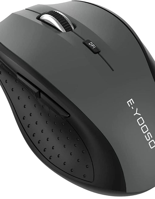 Load image into Gallery viewer, Wireless Mouse, Computer Mouse 18 Months Battery Life Cordless Mouse, 5 Level 4800 DPI, 6 Button Ergo Wireless Mice, 2.4G Portable USB Wireless Mouse for Laptop, Mac, Chromebook, PC, Windows
