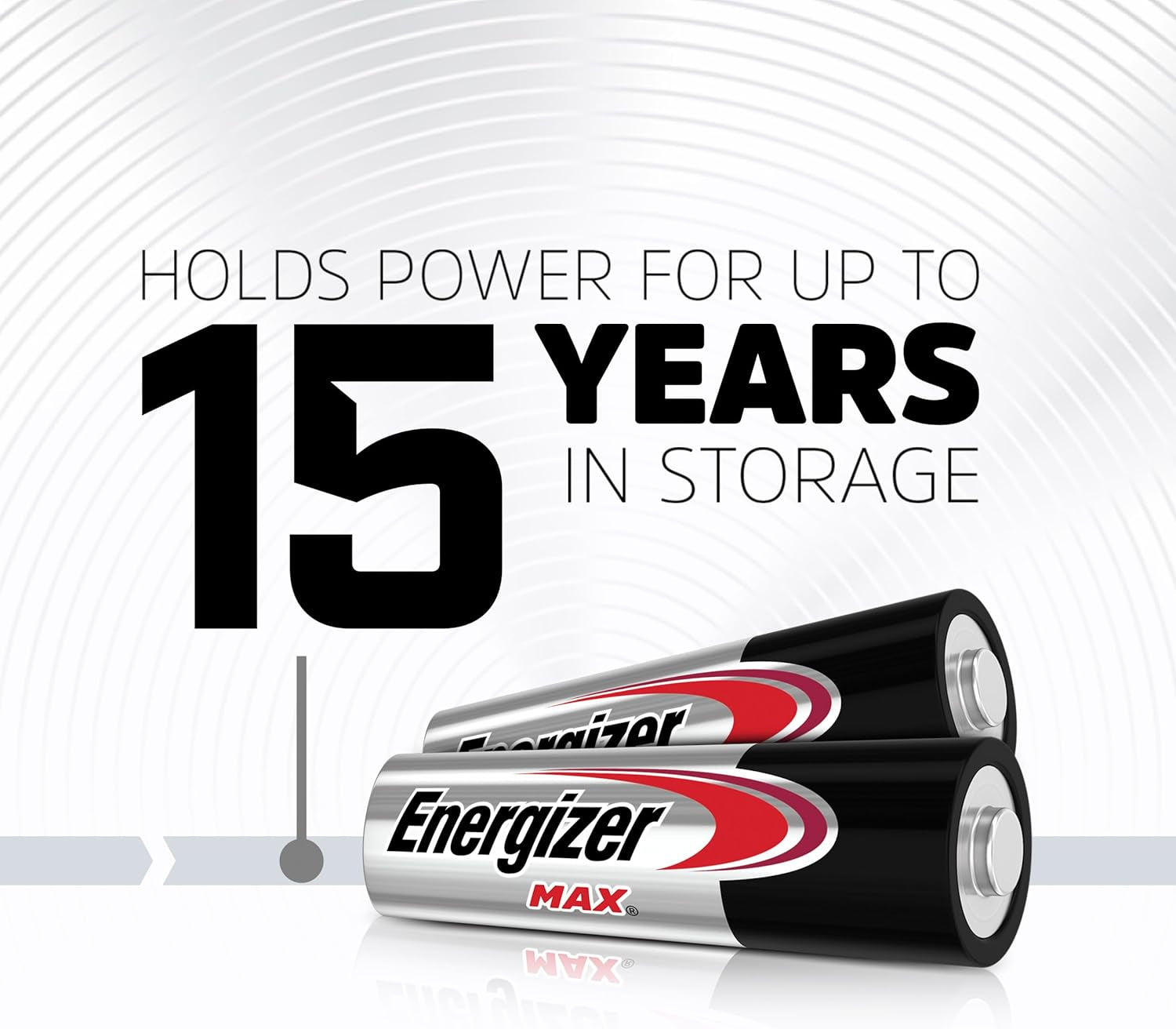 AA Batteries, Max Double a Battery Alkaline, 24 Count