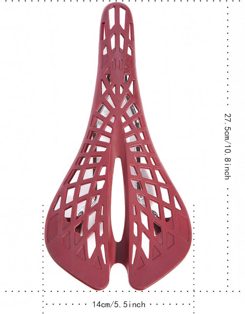 Load image into Gallery viewer, Bike Saddle Comfy Ultralight Mountain Bike Road Bicycle Hollow Out Spider Seat Cushion Bicycle Accessories
