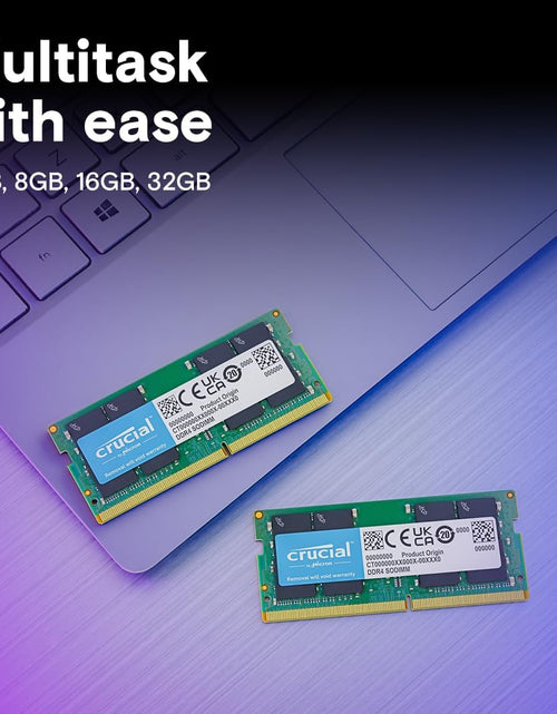 Load image into Gallery viewer, RAM 32GB Kit (2X16Gb) DDR4 3200Mhz CL22 (Or 2933Mhz or 2666Mhz) Laptop Memory CT2K16G4SFRA32A

