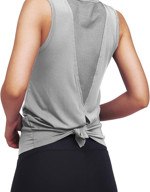 Load image into Gallery viewer, Workout Tops for Women Yoga Tank Tops Muscle Tank Athletic Shirs Workout Clothes
