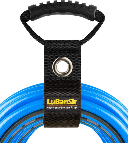 3 Pack Extension Cord Organizer, 22" Portable Hook and Loop Storage Straps with Grommet Fit Extension Cords, Cables, Ropes, Garden Water Hoses Carrying and Hanging