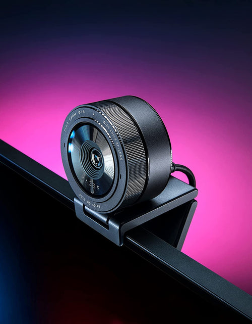 Load image into Gallery viewer, Kiyo Pro Streaming Webcam: Uncompressed 1080P 60FPS - High-Performance Adaptive Light Sensor - Hdr-Enabled - Wide-Angle Lens with Adjustable FOV - Lightning-Fast USB 3.0
