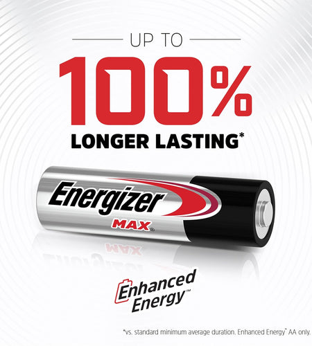 AA Batteries, Max Double a Battery Alkaline, 24 Count