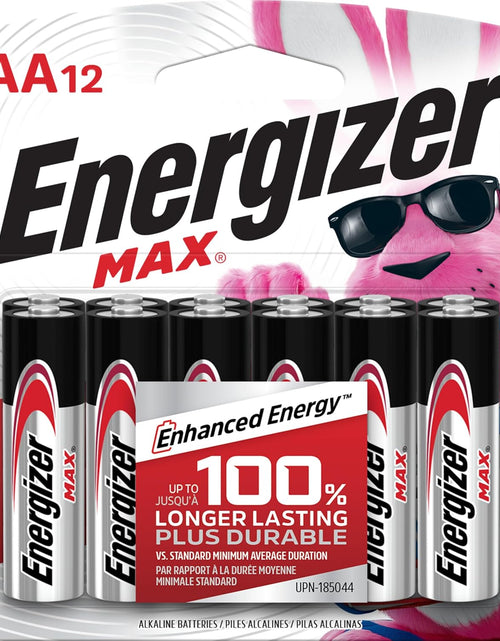 Load image into Gallery viewer, AA Batteries, Max Double a Battery Alkaline, 24 Count
