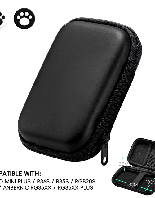 Load image into Gallery viewer, Protable Bag for RG35XX plus Case for ANBERNIC RG35XX Cover Case for R36S R35S RGB20S XU10 Carrying Case for Miyoo Mini Plus
